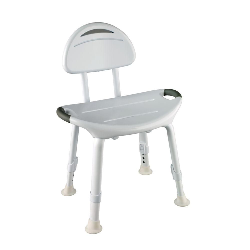 Delta 15 3 4 In X 6 Adjule Designer Bathtub And Shower Safety Seat White