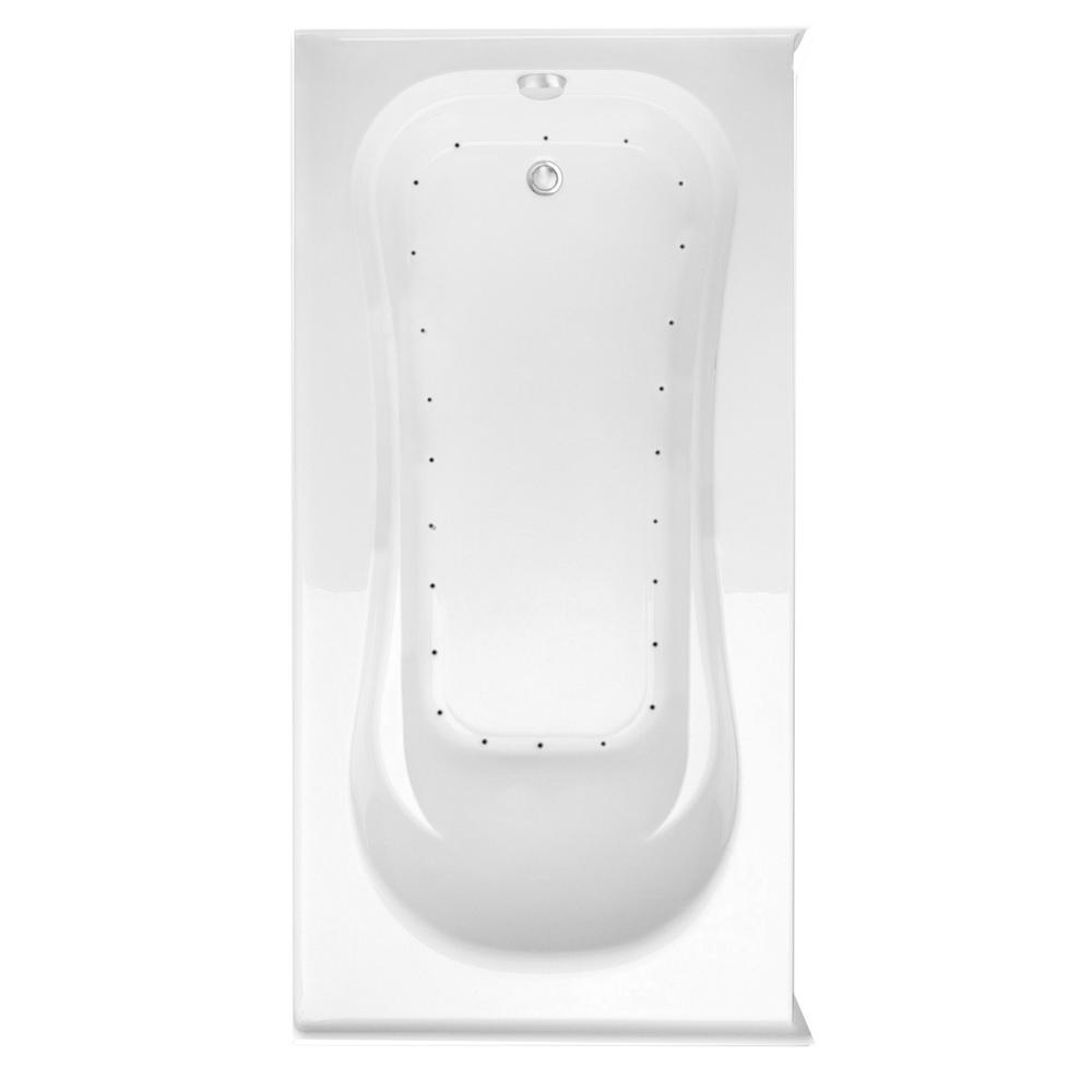 72 x 32 inch alcove bathtub