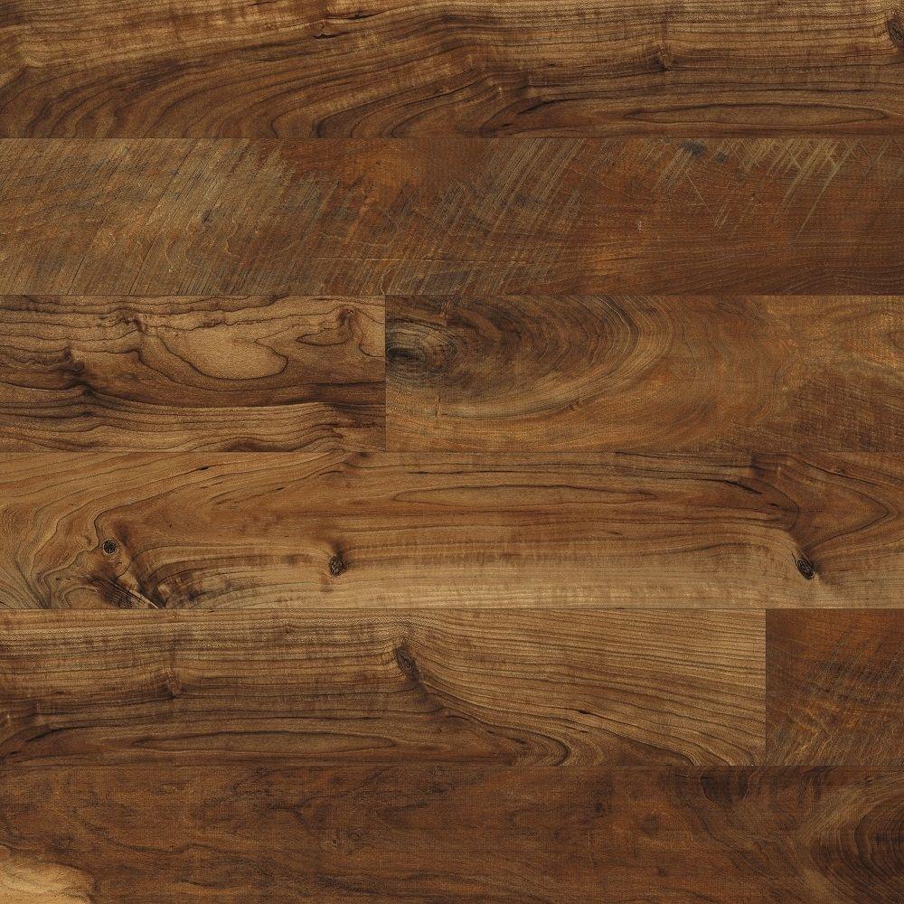 Hampton Bay Maple Grove Saffron Laminate Flooring - 5 in. x 7 in ...