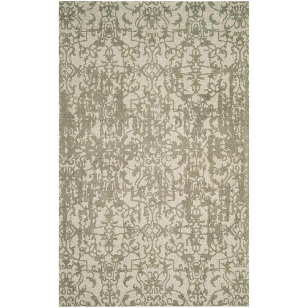 Safavieh Restoration Vintage Light Sage/Gray 5 ft. x 8 ft. Area Rug ...
