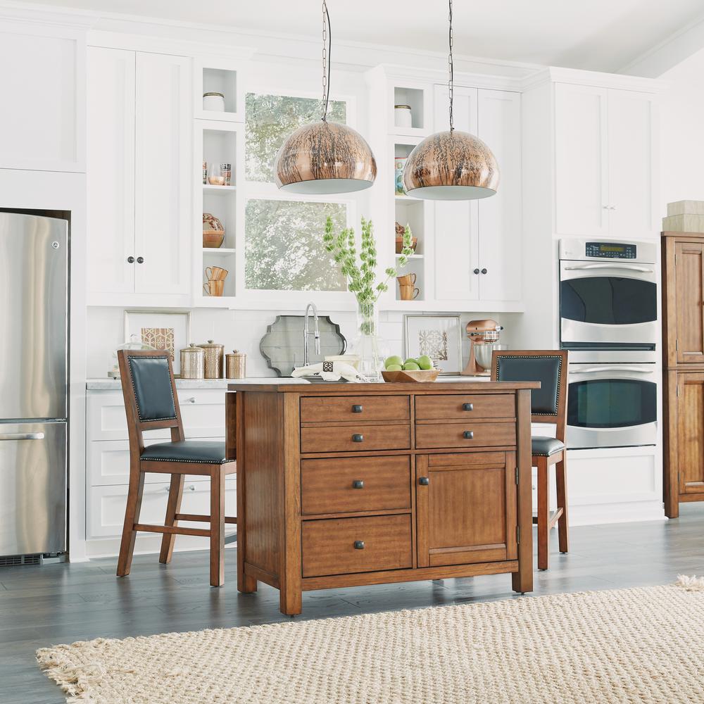 Home Styles Tahoe Aged Maple Kitchen Island with Wood Top ...