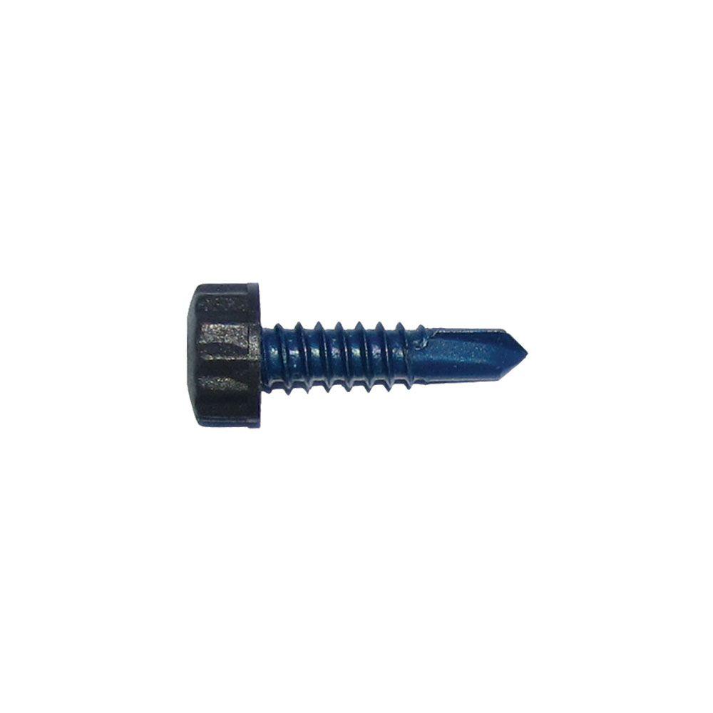 NyloTec 14 x 1 in. Nylon Bronze BiHex Head Self Drill Screw (100 per