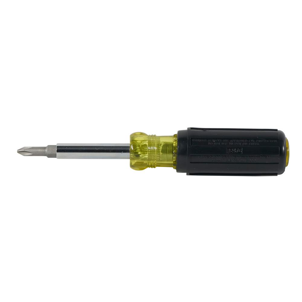KLEIN Screwdriver Nut Driver 5in1 Cushion Grip Handle Philips Hand