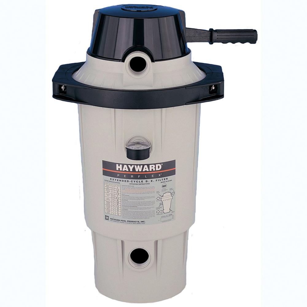 Hayward Perflex 20 Sq Ft D E Pool Filter Ec40ac The Home Depot Hayward Perflex 20 Sq Ft D E Pool Filter