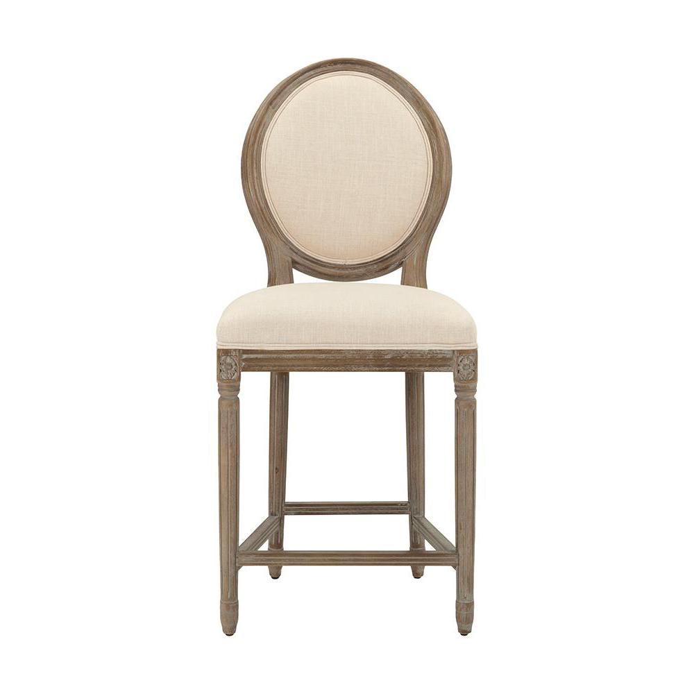 Home Decorators Collection Jacques 26 5 In Natural Cushioned Home Decorators Collection Jacques 26 5 In Natural Cushioned Counter Stool Antique Brown With Oval