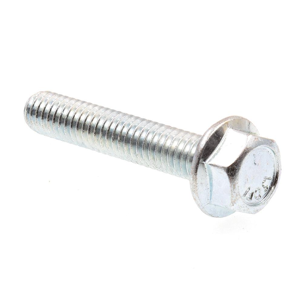 25-Pack 5//16 in.-18 X 1 in. Prime-Line 9090912 Serrated Flange Bolts Zinc Plated Case Hardened Steel