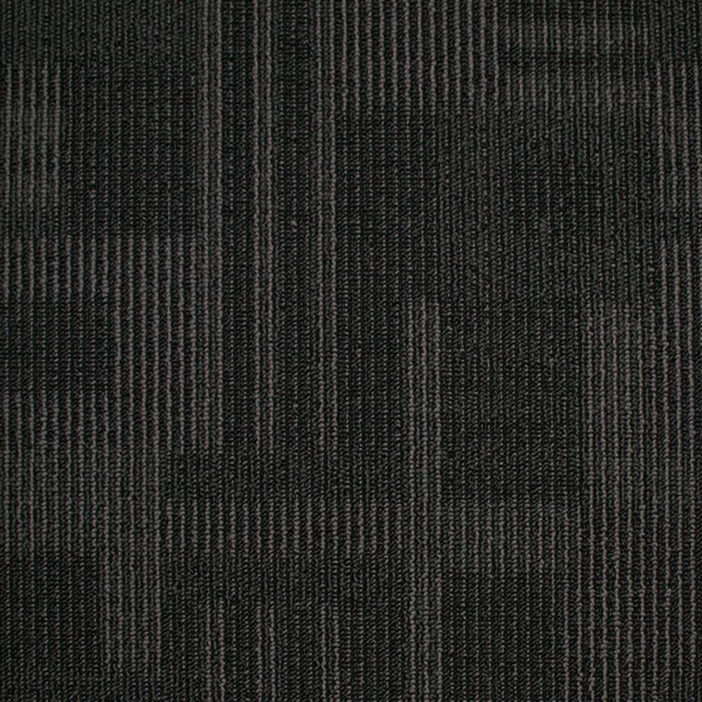 Padding Attached Carpet Tile The Home Depot
