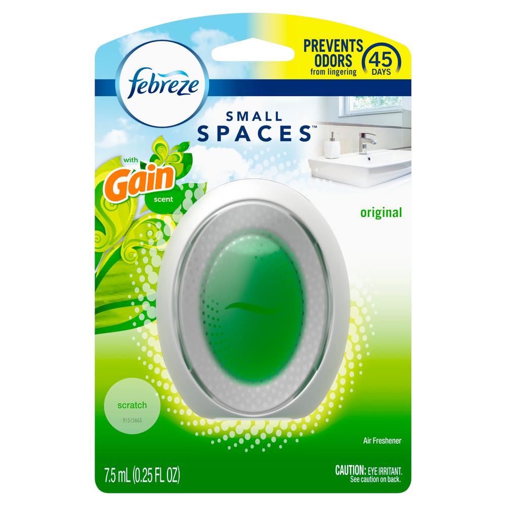 Febreze Small Spaces 0.25 oz Original Gain Scent Air Freshener (1 Count