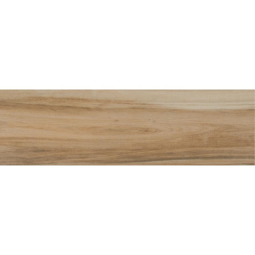 TrafficMASTER Ansley Amber 8 in. x 24 in. Glazed Ceramic Floor and Wall Tile (12.16 sq. ft./case