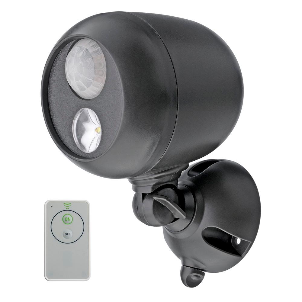 Mr Beams Wireless 120° Bronze Motion Activated Outdoor Integrated Led