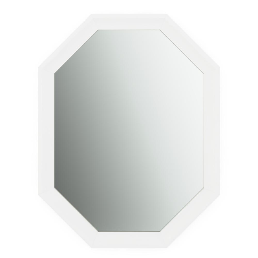 Delta 26 in. x 34 in. (M2) Octagonal Framed Mirror with Standard Glass ...