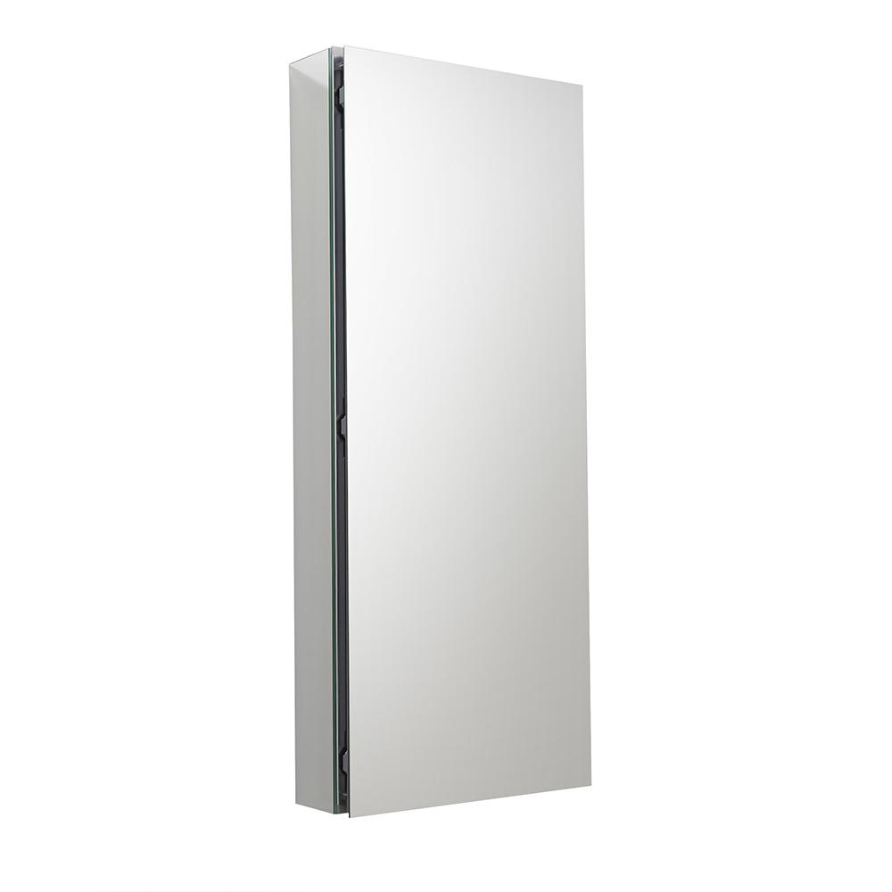 Jensen Horizon 16 In W X 36 In H X 4 1 2 In D Frameless Recessed 3 Shelf Bathroom Medicine Cabinet With Beveled Edge Mirror 868p34whx The Home Depot