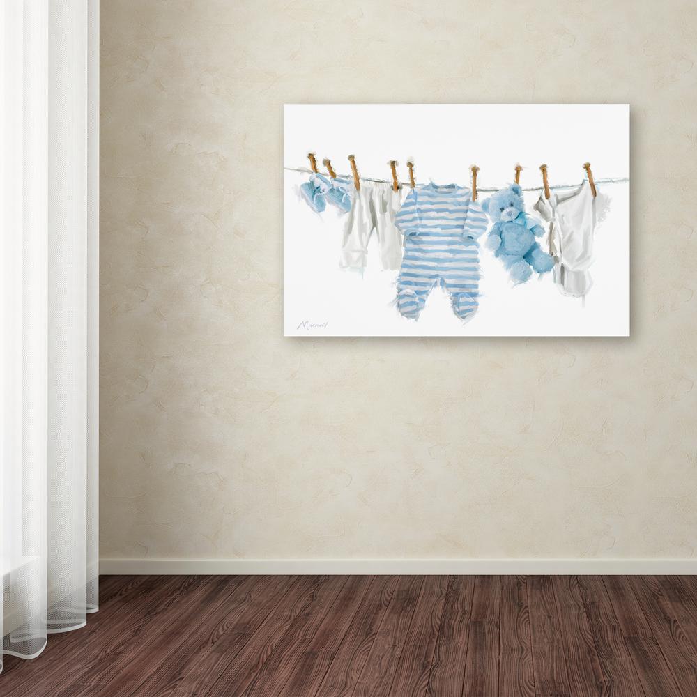 baby boy canvas wall art