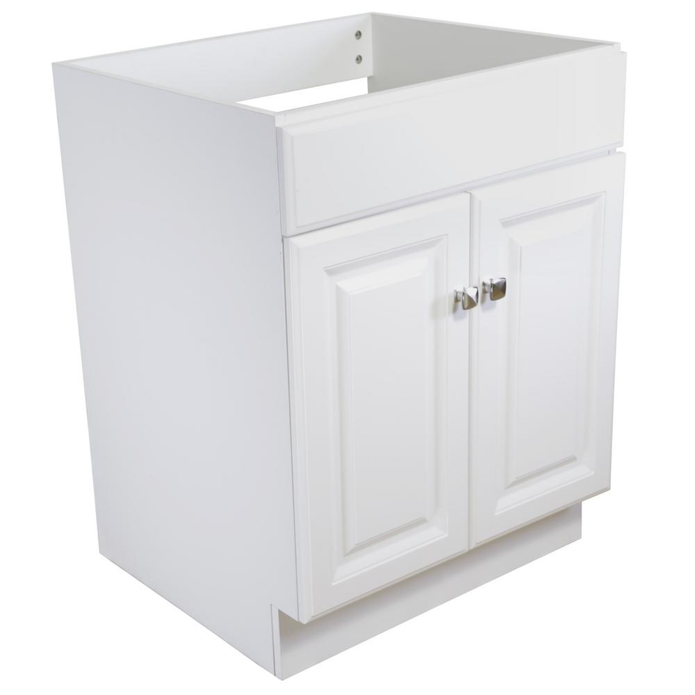 Design House Wyndham 24 in. 2-Door Bath Vanity Cabinet Only in White (Ready to Assemble)