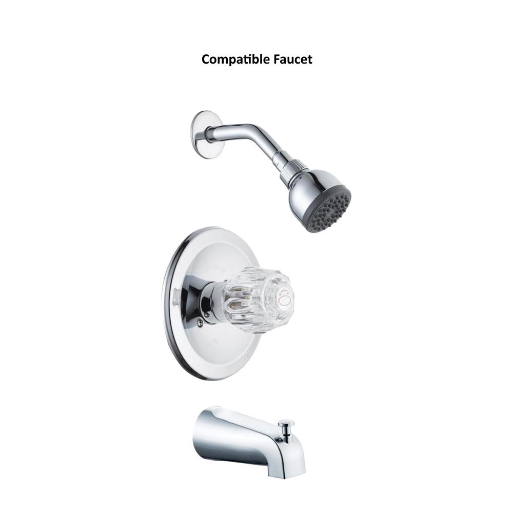 Glacier Bay Aragon Tub And Shower Acrylic Handle