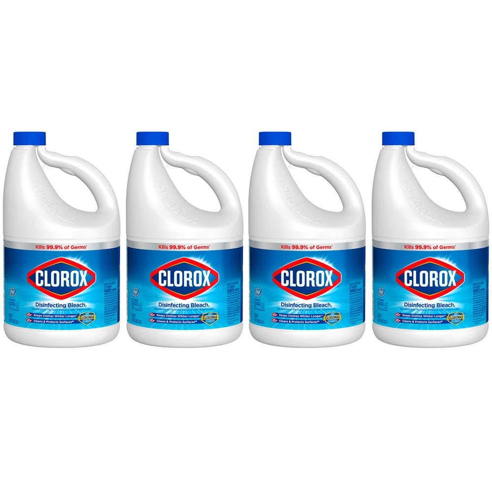 Clorox 121 oz. Regular Concentrated Liquid Bleach (4Pack)C4203526606