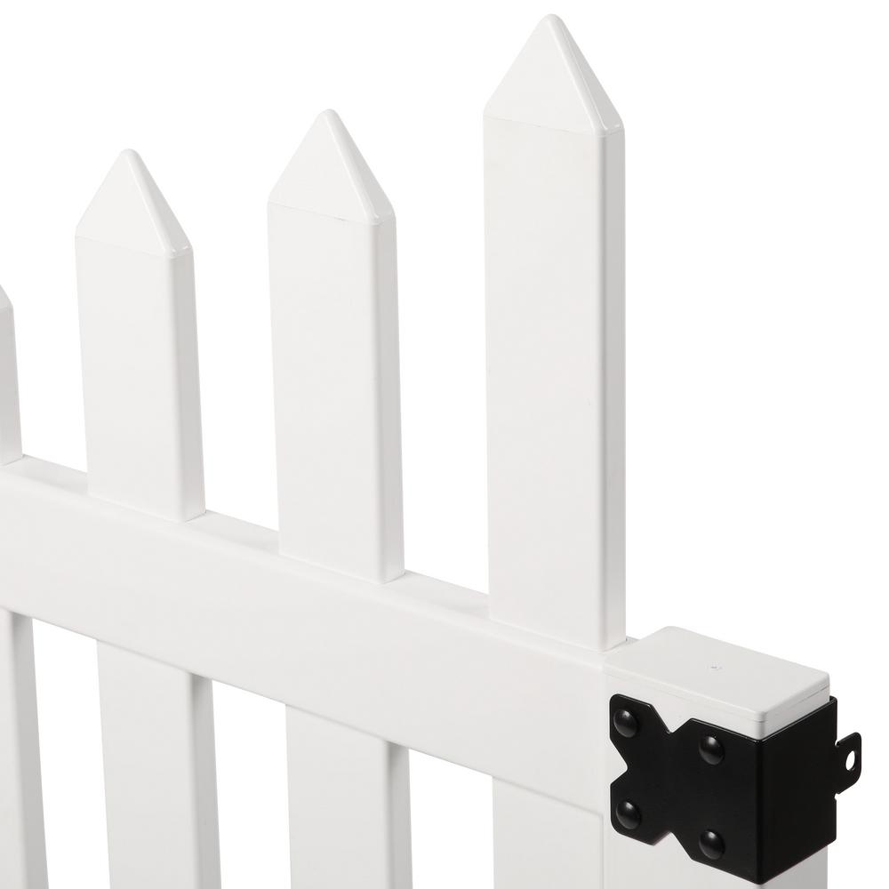 picket fence gate home depot