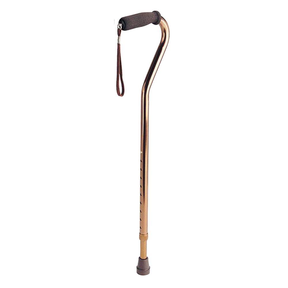 Medline THandle Aluminum Cane in BronzeMDS86420BRZWH The Home Depot