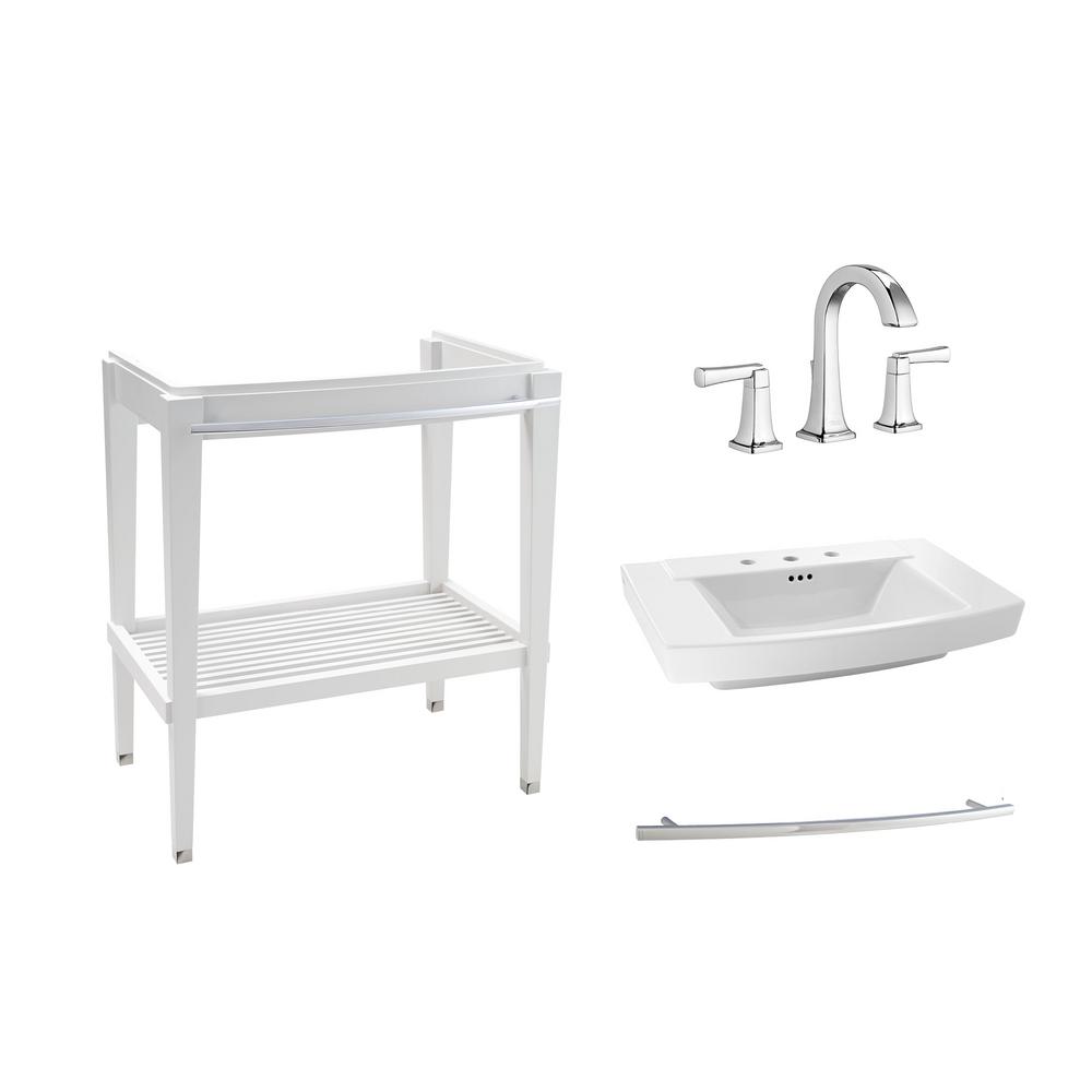 American Standard Townsend 30 In Bath Washstand White With Townsend 30 In Bath Washstand