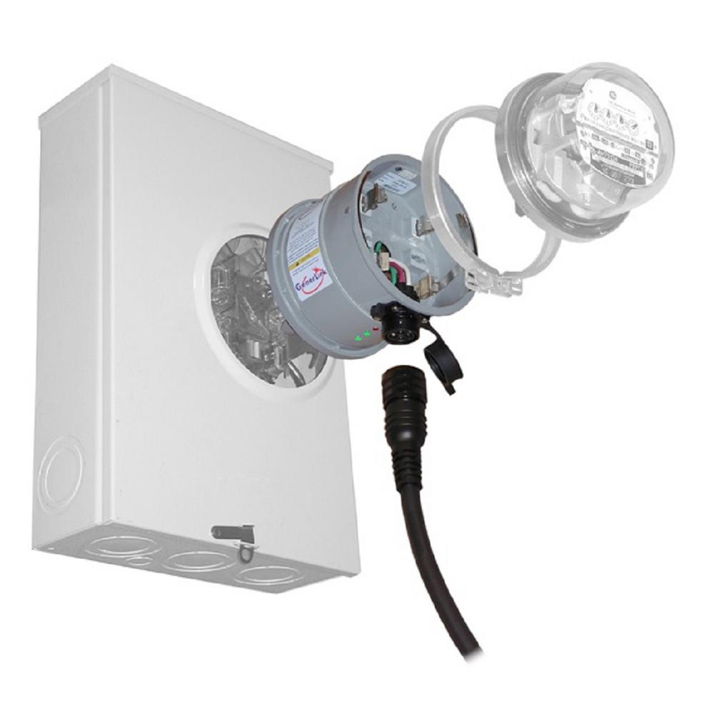 GenerLink 40 Amp Meter Mounted Transfer Switch by GenerLink