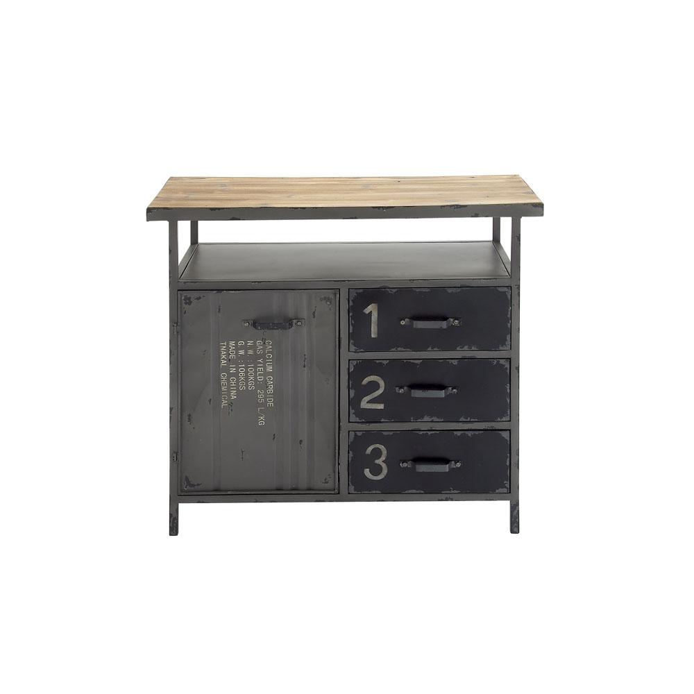 Metal Accent Cabinet Office Storage Cabinets Home Gray Metal And Wood Utility Cabinet