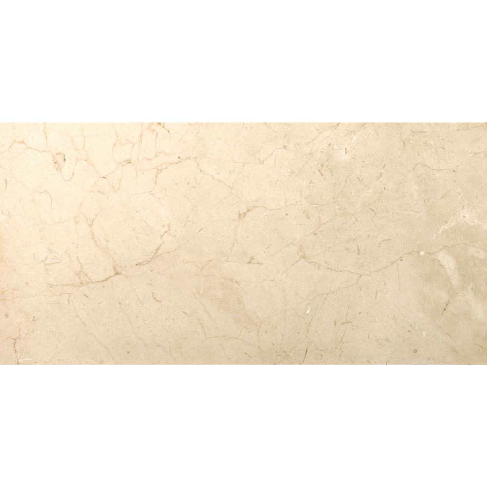 Emser Marble Crema Marfil Plus Polished 1181 In X 2362 In Marble Floor And Wall Tile 2 Sq Ft