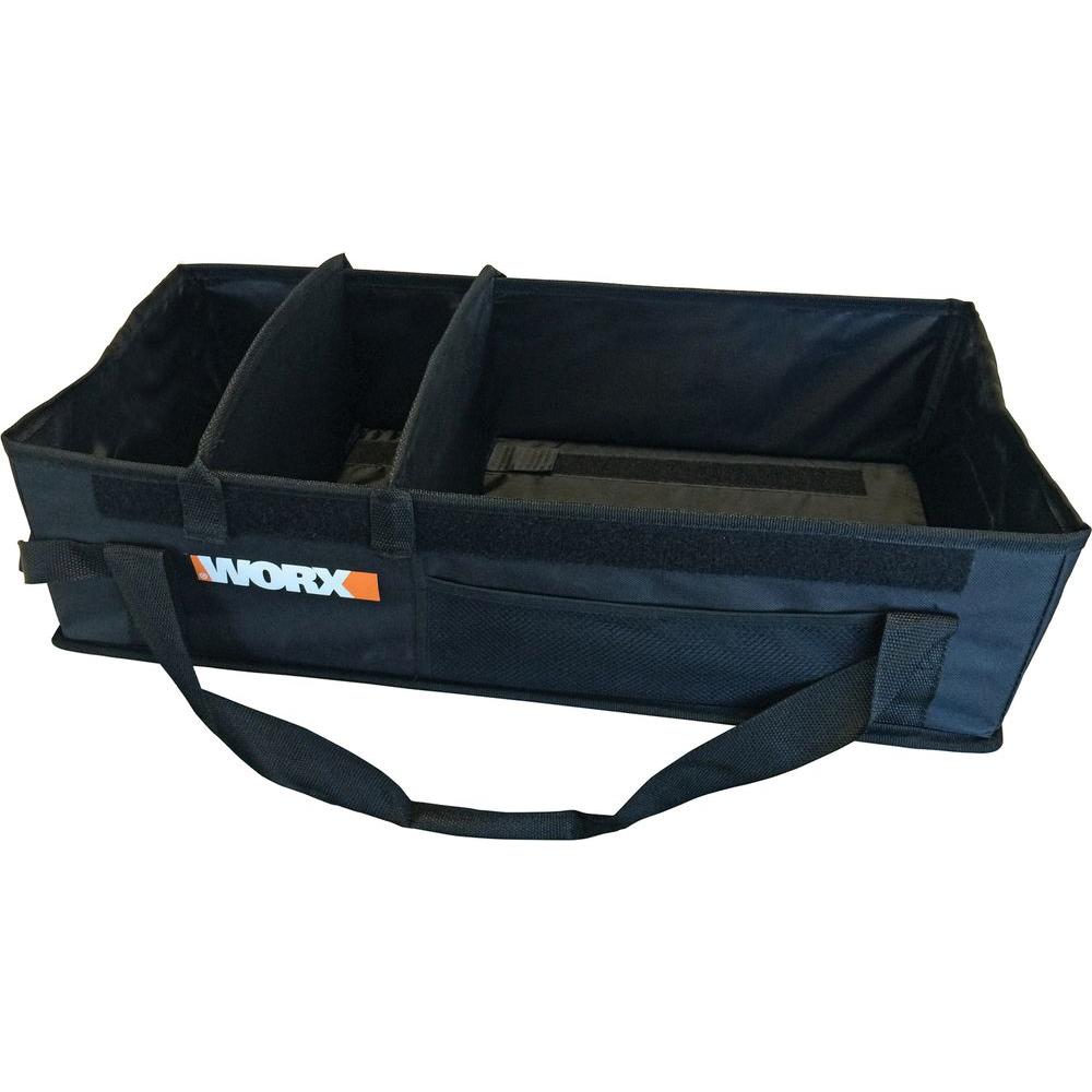 Worx Aerocart Tub Organizer Wa0234 The Home Depot Aerocart Tub Organizer
