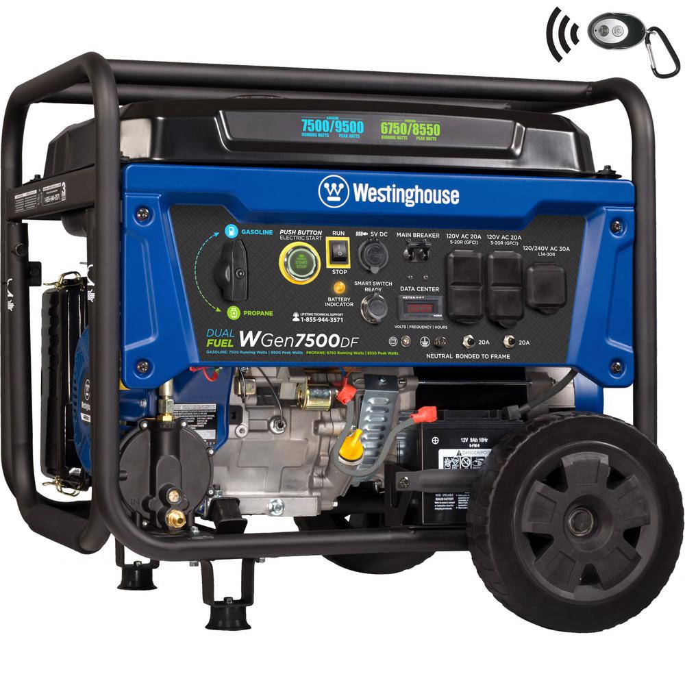 Dual Fuel - Portable Generators - Generators - The Home Depot