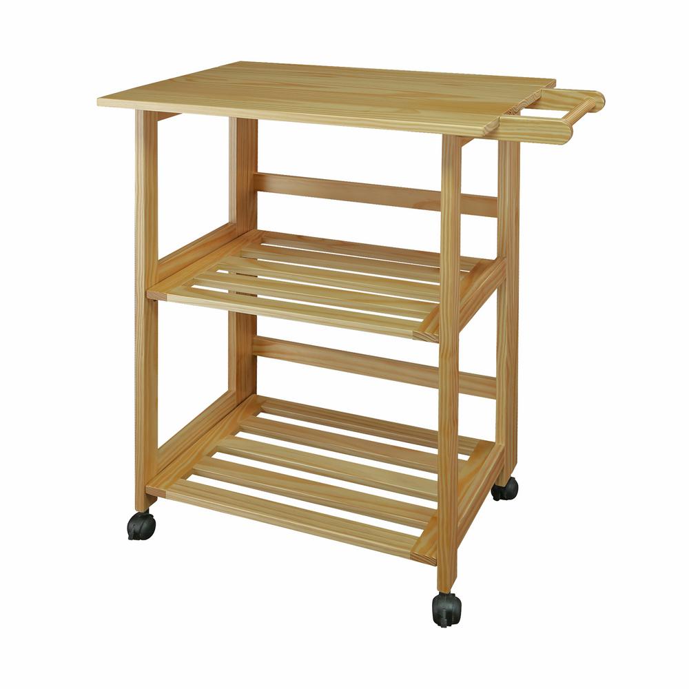 Casual Home Trek Folding Kitchen Cart 372 30 The Home Depot