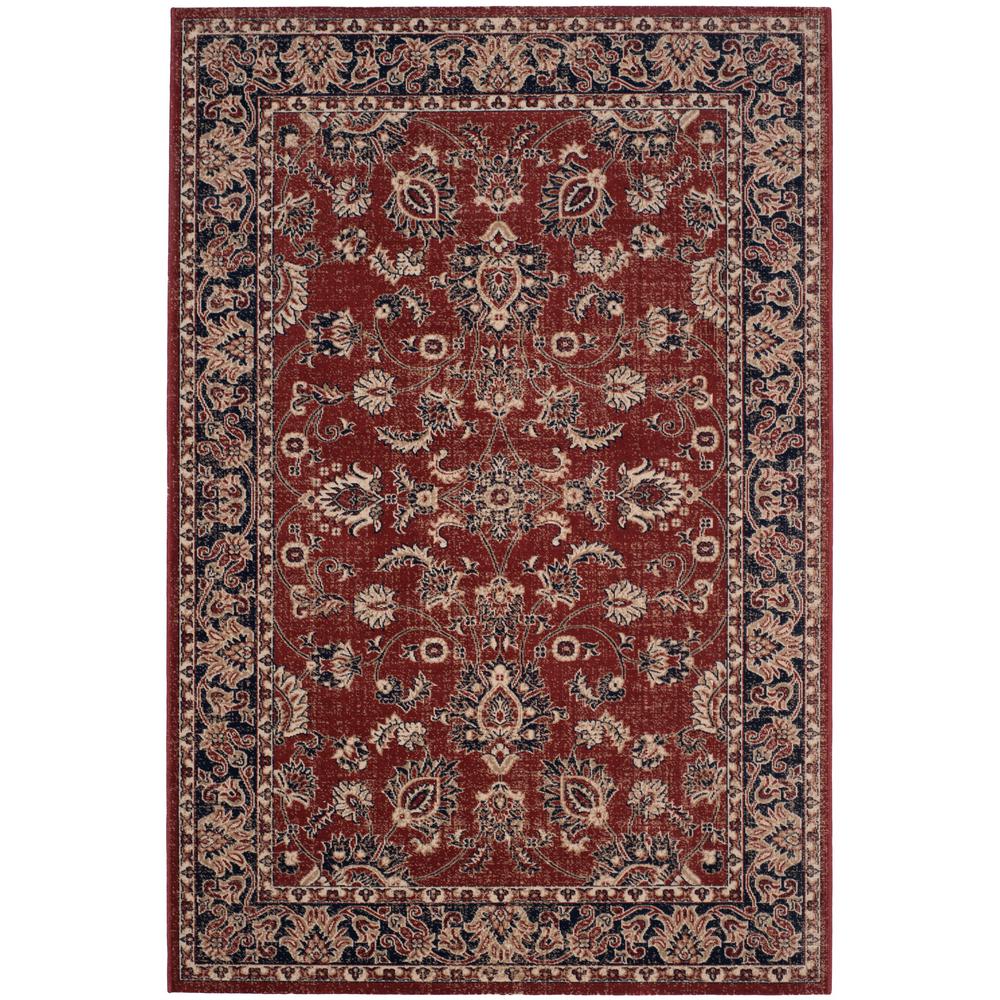 Safavieh Artisan Rust Navy 5 Ft X 8 Area Rug