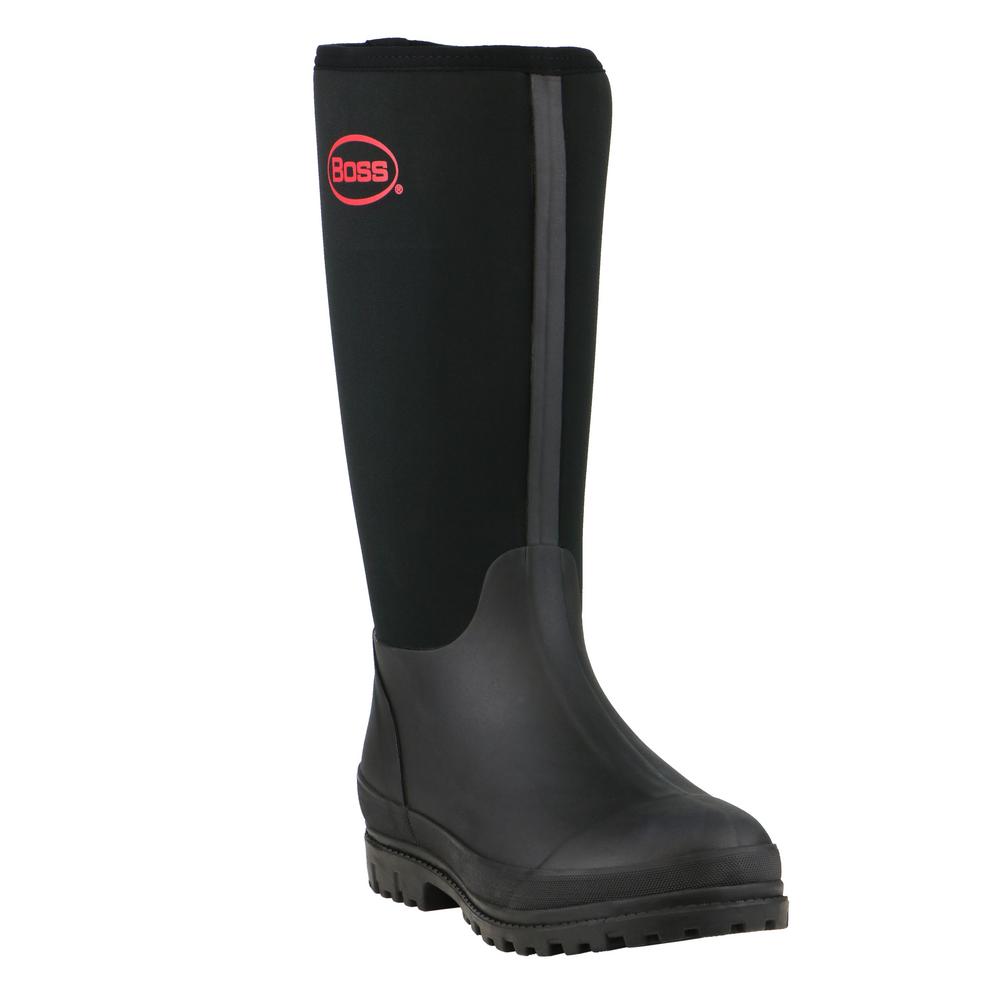 rubber boots with steel shank