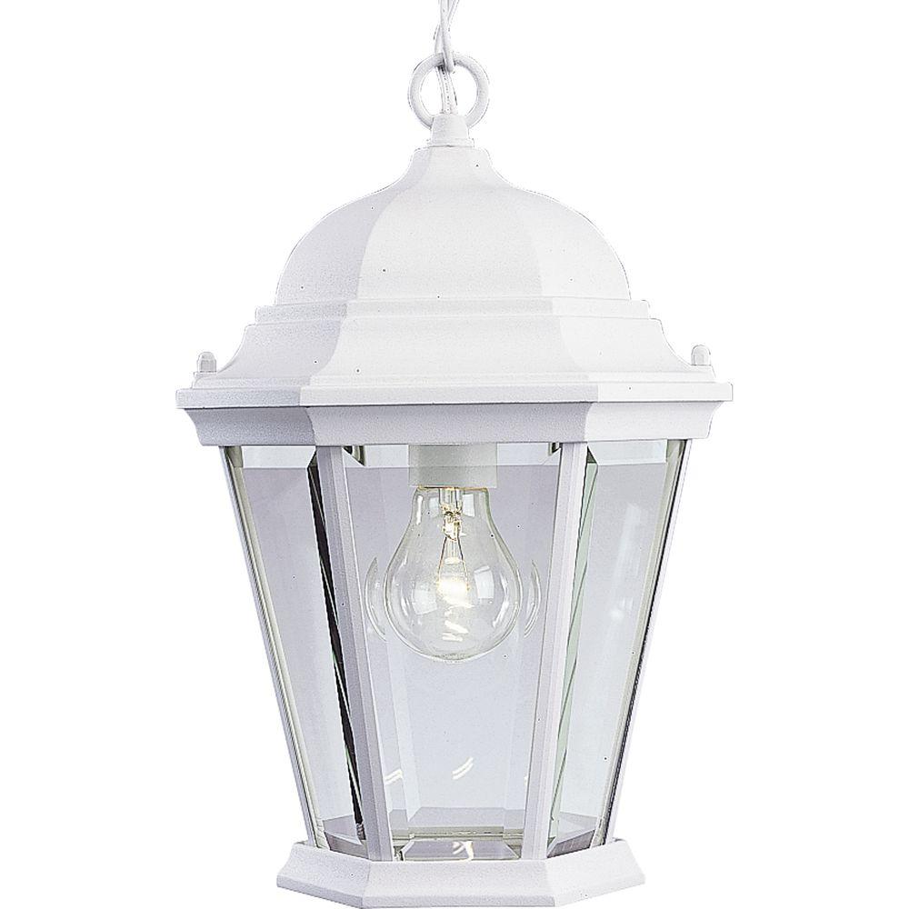 Progress Lighting Welbourne Collection Textured White Outdoor Progress Lighting Welbourne Collection Textured White Outdoor Hanging Lantern