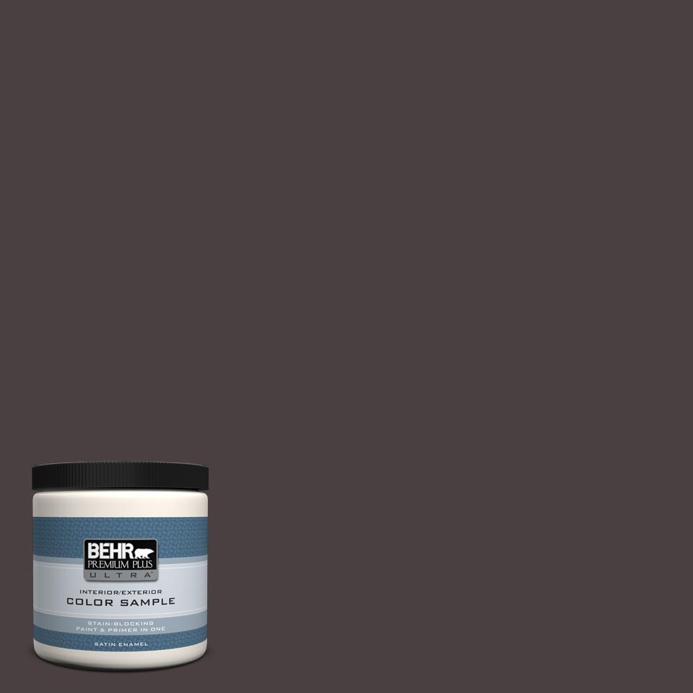 Behr Premium Plus Ultra 8 Oz Bxc 09 Dark Burgundy Wine Satin Bxc 09 Dark Burgundy Wine Satin Enamel