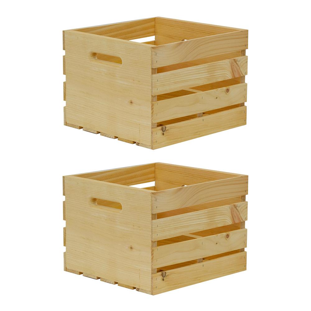 Wooden Crates - Storage & Organization - The Home Depot