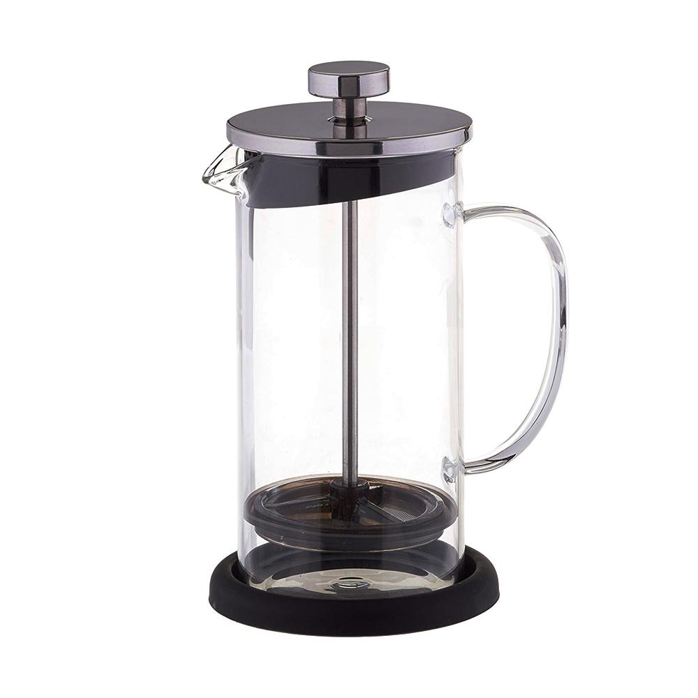 3 Cup Coffee Plunger With Coaster And Measuring Spoon 3 Cup Coffee Plunger With Coaster And Measuring Spoon