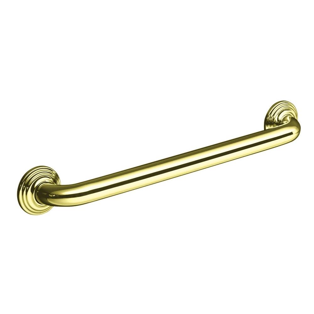 KOHLER Traditional 18 in. Concealed Screw Grab Bar in Vibrant French
