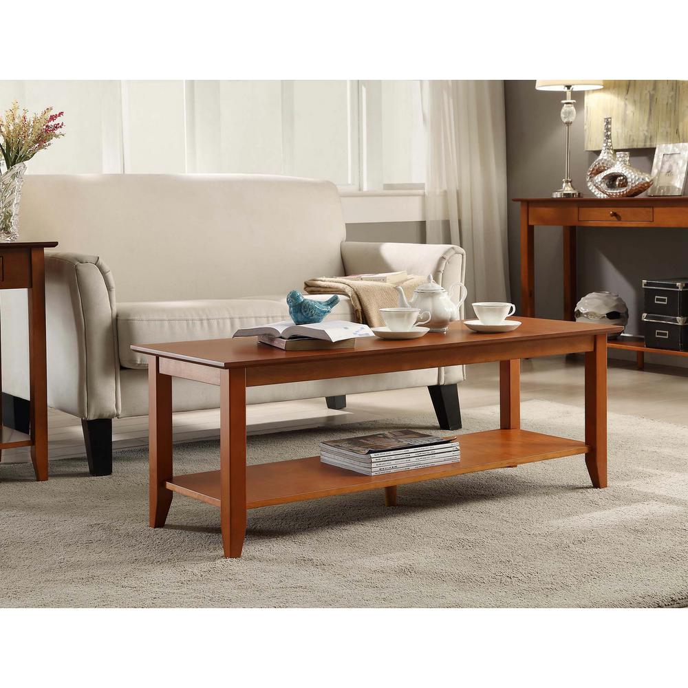 Convenience Concepts American Heritage Cherry Coffee Table-7104088ch 