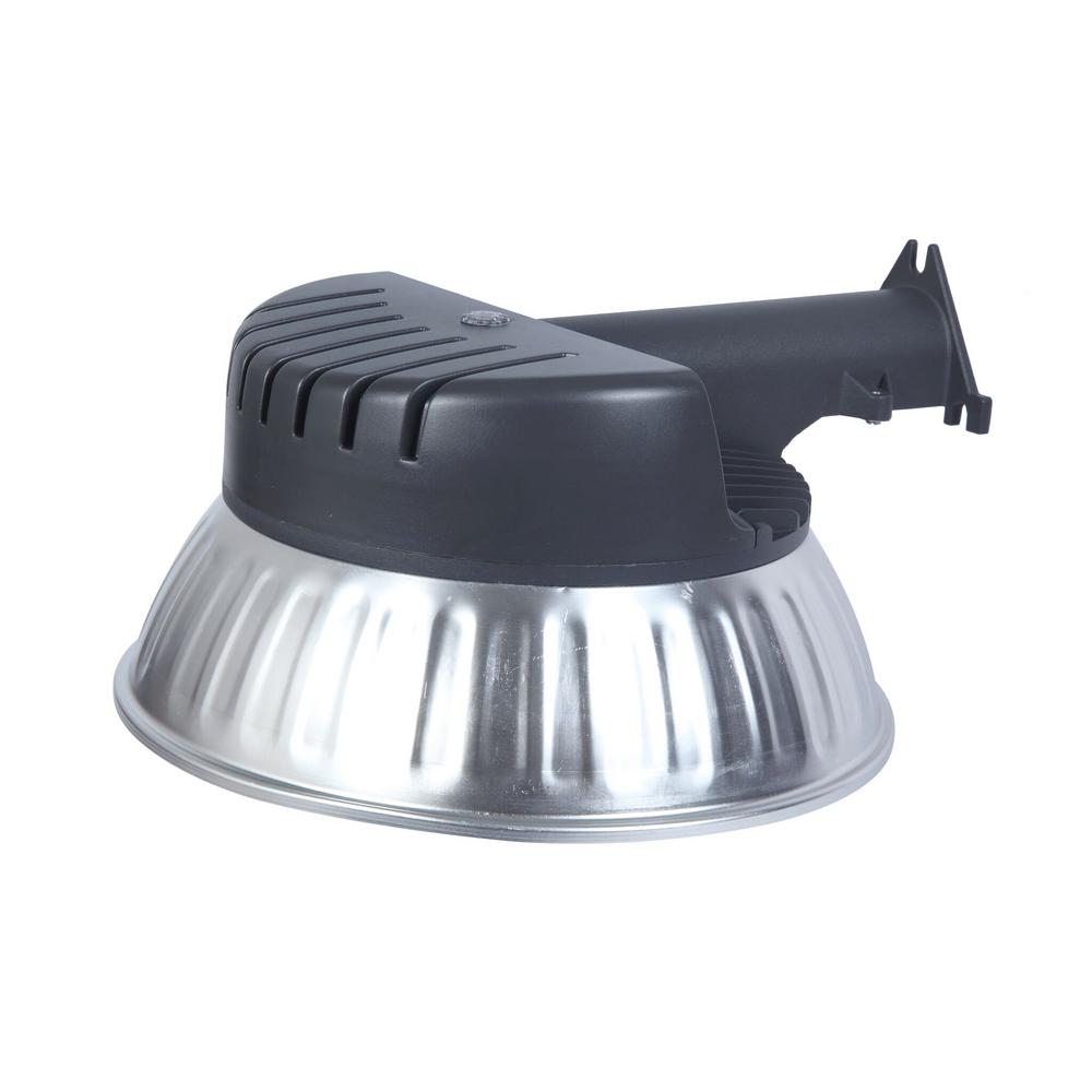 Lutec Wall Pole Mount Gray Outdoor Integrated Led Area Light With Lutec Wall Pole Mount Gray Outdoor Integrated Led Area Light With Dusk To Dawn Control