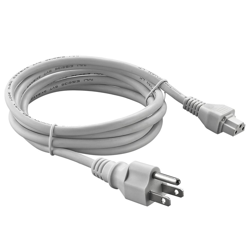 Acclaim Lighting 72 in. Power Cord, WhiteLEDPC72WH The Home Depot