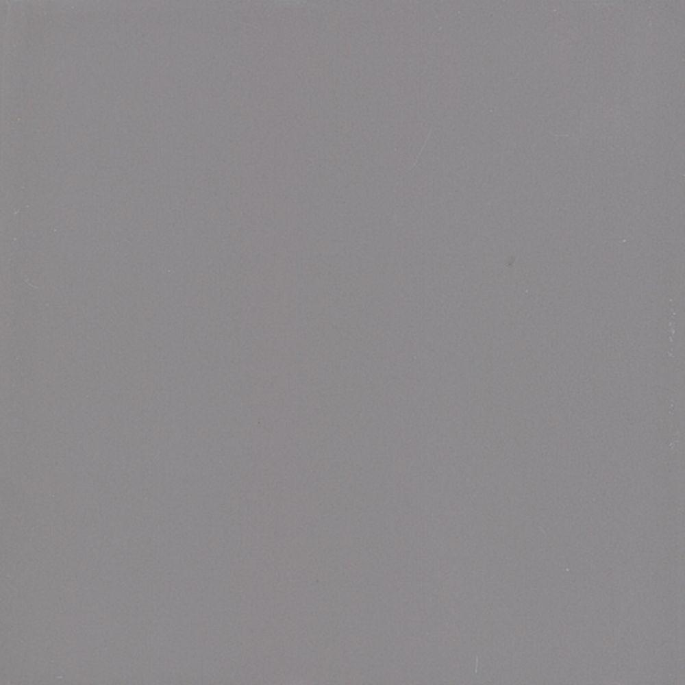 Daltile SemiGloss Suede Gray 41/4 in. x 41/4 in. Ceramic Wall Tile (12.5 sq. ft. / case