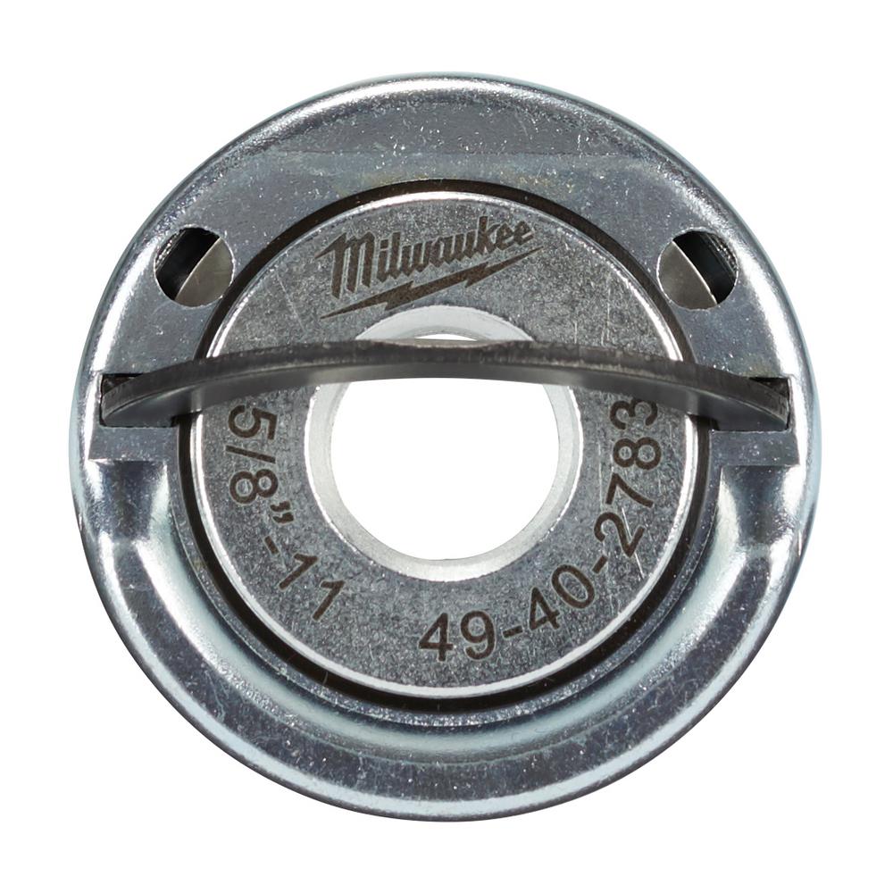 Milwaukee Fixtec Tool Free Grinder Flange Nut49402783 The Home Depot