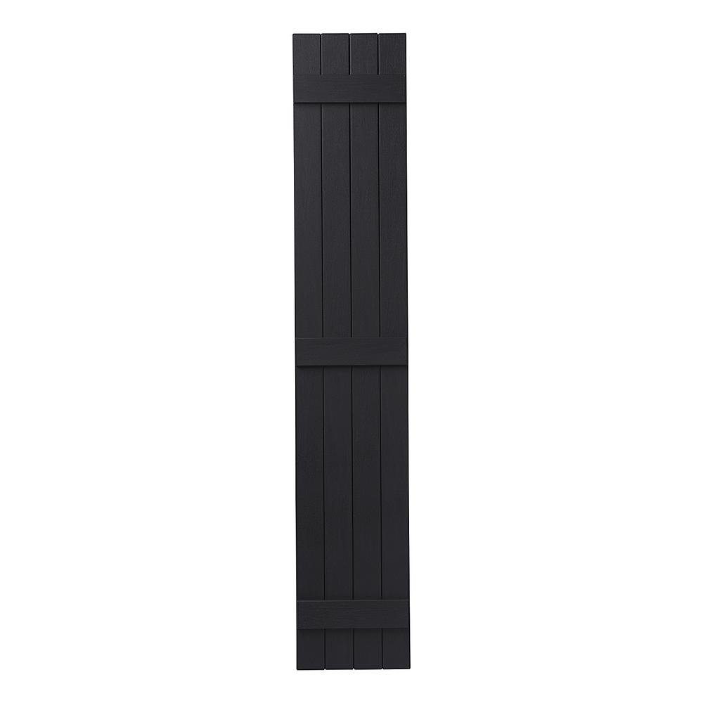 Ply Gem 15 in. x 75 in. Polypropylene 4Board Closed Board and Batten