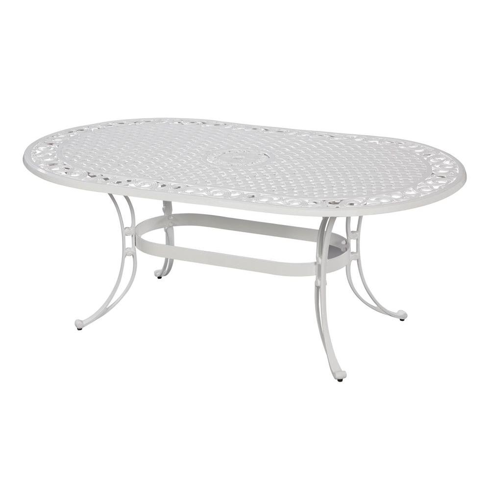 Cast Aluminum White Patio Dining Tables Patio Tables The