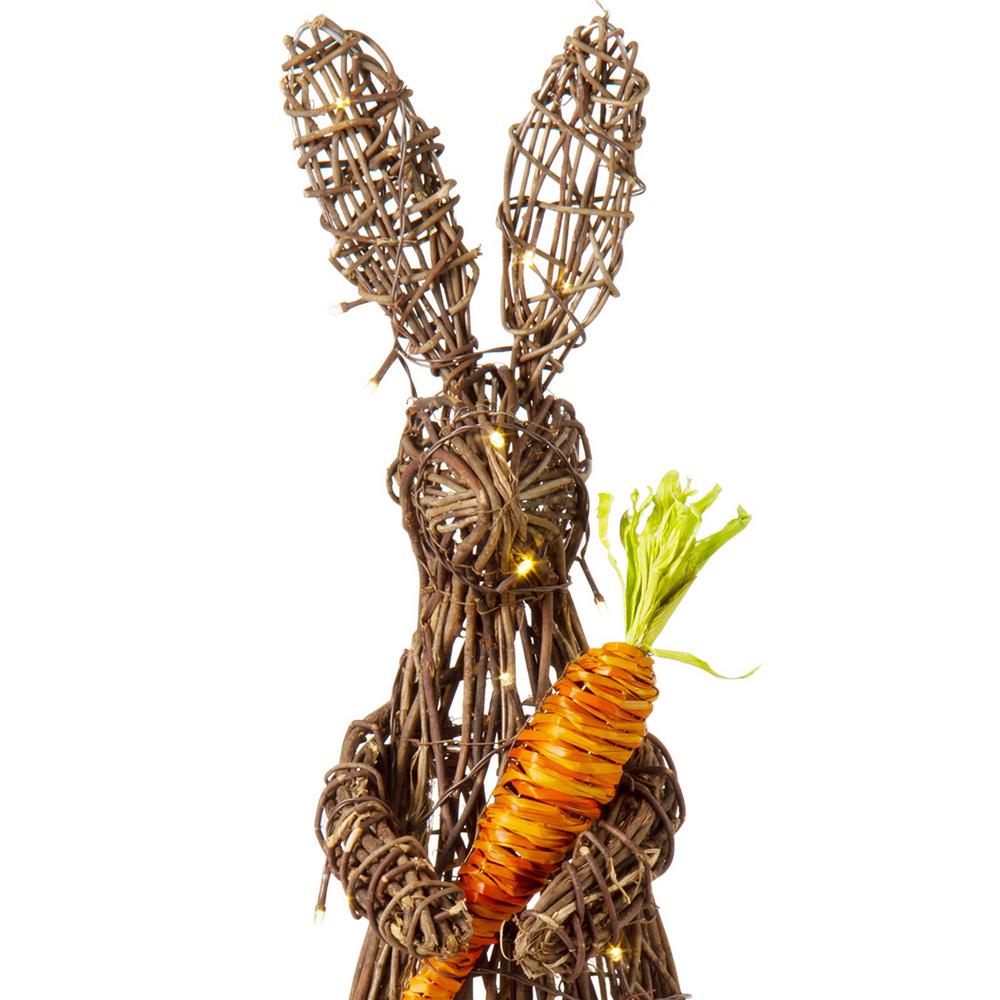 Tag 26 In Easter Light Up Vine Bunny Tag207948 The Home Depot
