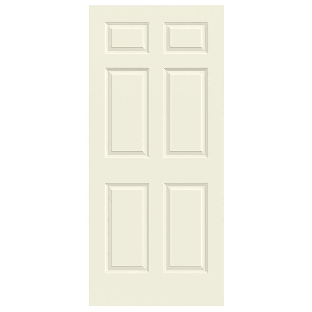 Jeld Wen 36 In X 80 In Colonist Vanilla Painted Smooth Molded