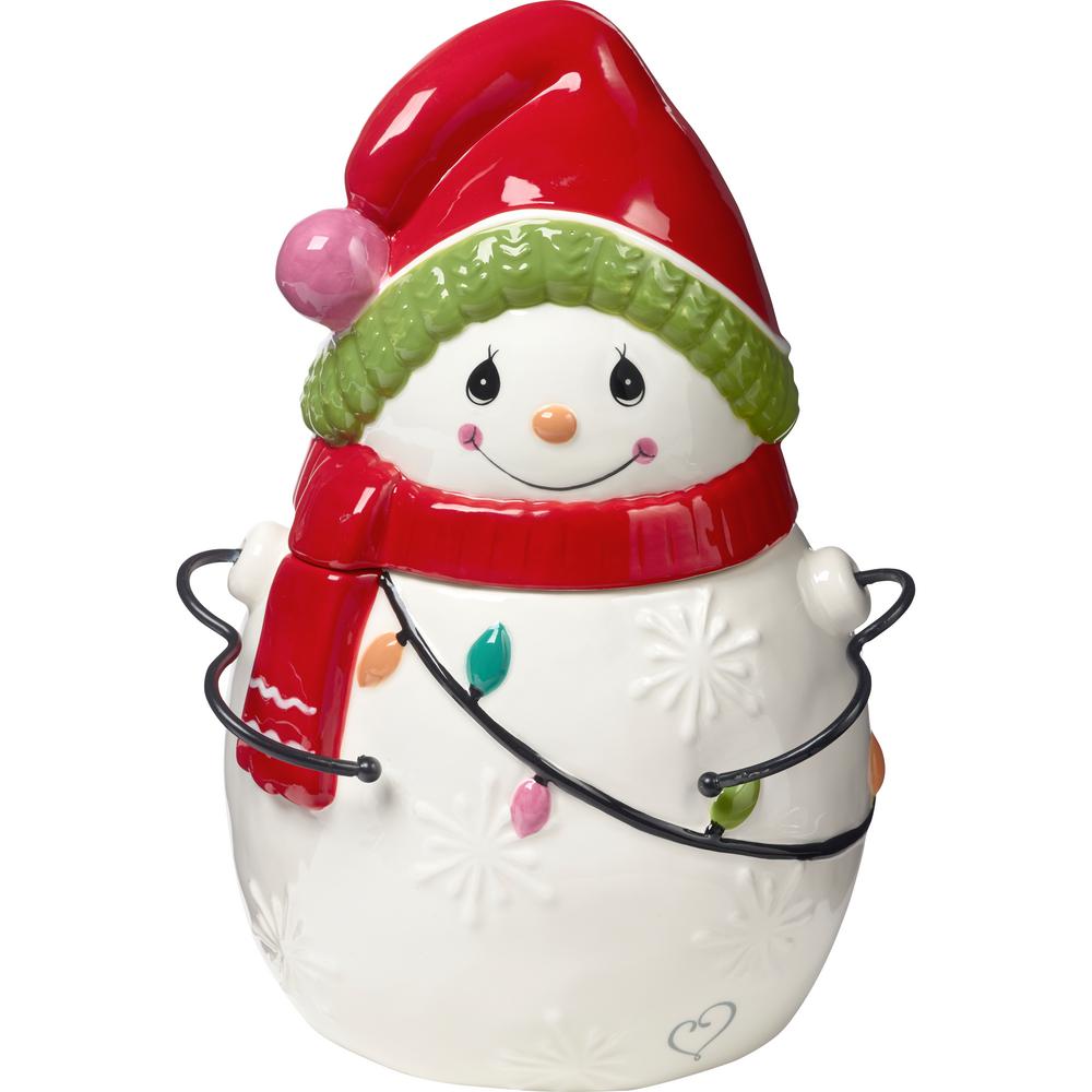 Large Jolly Snowman Light Up Paint Your Own Holiday Ceramic Keepsake