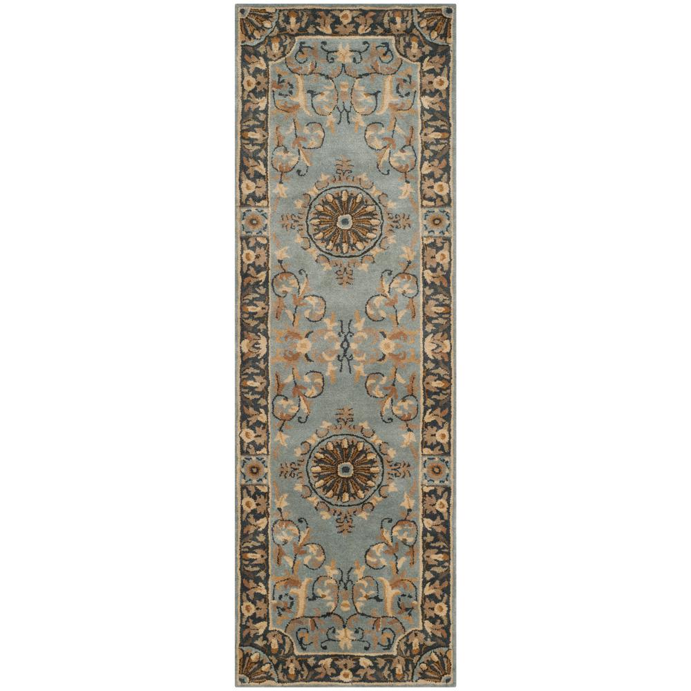 Safavieh Empire Blue 3 ft. x 10 ft. Runner Rug-EM459C-210 - The Home Depot