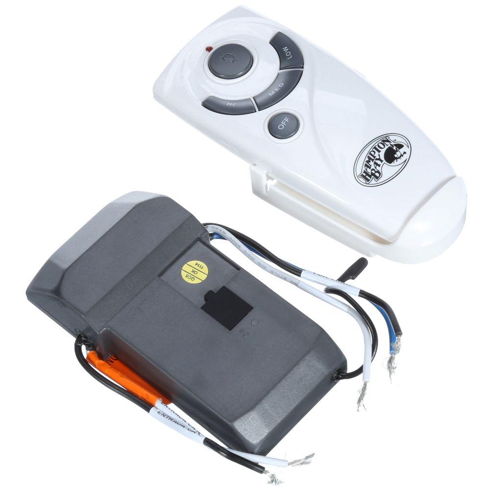 Hampton Bay Ceiling Fan Remote Control 70830 The Home Depot