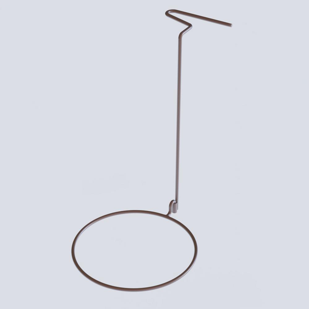 Mpg 9 In Dia X 17 5 H Metal Long Fence Pot Hanger Medium Metal Long Fence Pot Hanger