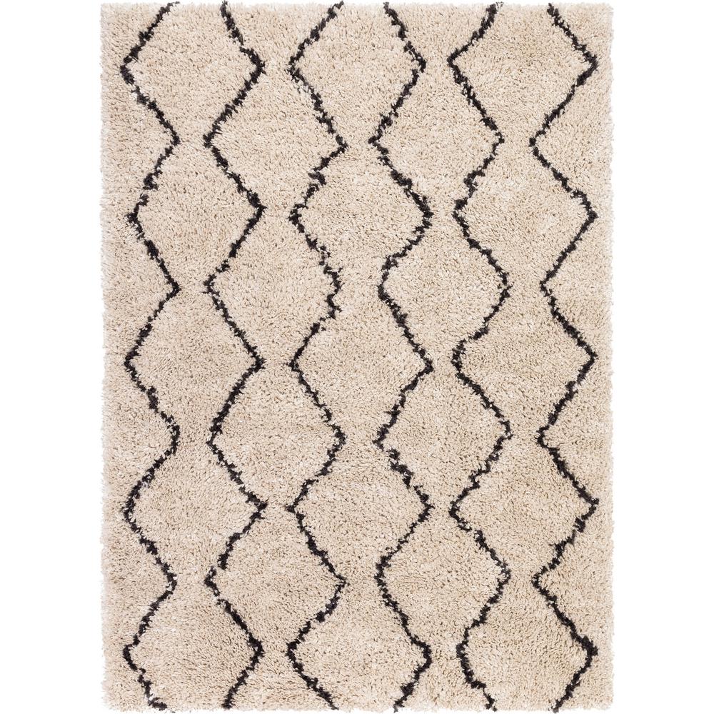 Well Woven Casablanca Jovis Zig Zag Chevron Beige 5 Ft 3 In Casablanca Jovis Zig Zag Chevron